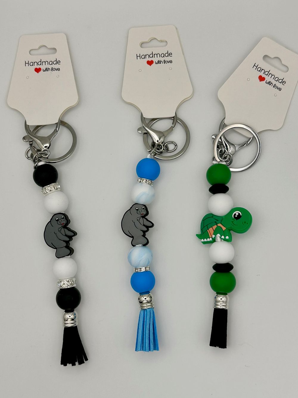 Manatee ~or~ Turtle Keychain